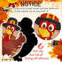 Whaline 20Pcs Fall Thanksgiving Reflective Car Magnets, Autumn Refrigerator Magnetic Stickers, Turkey Pumpkin Maple