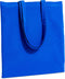 Carrywell (Not Made In China) Canvas Tote Bags Blue 24-Pack, 15"x16", Bulk Organic