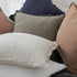 Foindtower Set of 2 Decorative Linen Fringe Throw Pillow Covers, Boho Farmhouse Cushion Cover for Couch Bed Decor