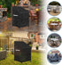 4-6 33"Lx27"Dx48"H Stacking Outdoor Chair Cover Waterproof, Patio Chair Cover Lawn Outside Patio Furniture Covers