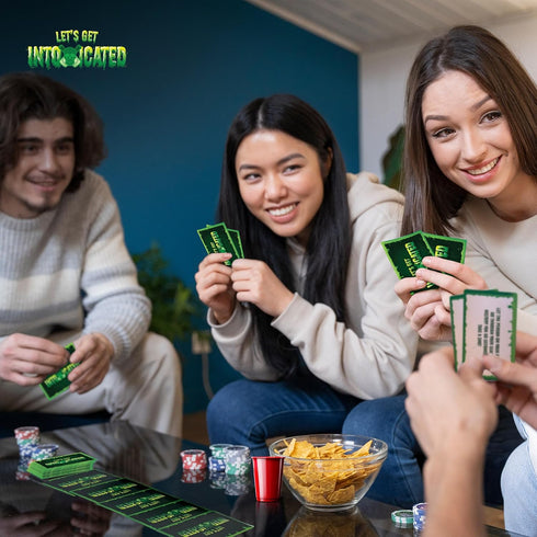 Let's Get Intoxicated 150 21+ Card Adult Drinking Game for Game Night, Parties, & Friends | Wild Dares, Confessions
