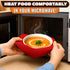6 Cozy 6.5" 7.1" Pcs Soup Bowl Holders for Hot Food Microfiber Fabric Heat-Resistant Soup Bowl Warmers for Kitchen
