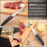 Meat Tenderizer Tool, 8.8 inches Dual-Sided Nails Meat Mallet with Rubber Comfort Grip Handle for Steak, Chicken, Fish