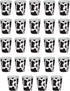 Beistle 24 Piece Cow Print Beverage Cups, 9 Ounces