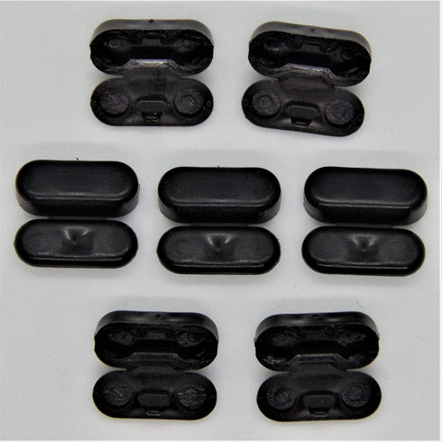 7 PK Blind-Shades Chain Connectors in Black for Window Treatments