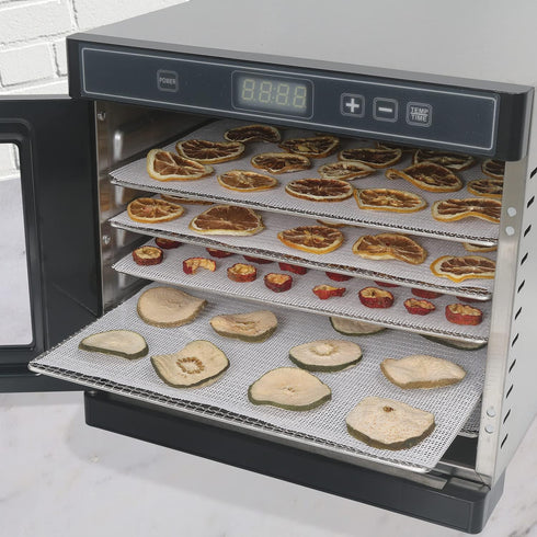 10 Pcs Silicone Dehydrator Sheets - 14x14 in for Food Dehydrator & Freeze Dryer