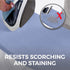 HOME GENIE Ironing Board Cover, Silicone Coating, Full Size Scorch Resistant Padding, Heavy Duty Iron Pad Covers
