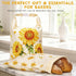 2-Pack Beeswax Bread Bag, Beeswax Bread Bags For Sourdough, Reusable Bread Bags For Homemade Bread Sourdough, Organic