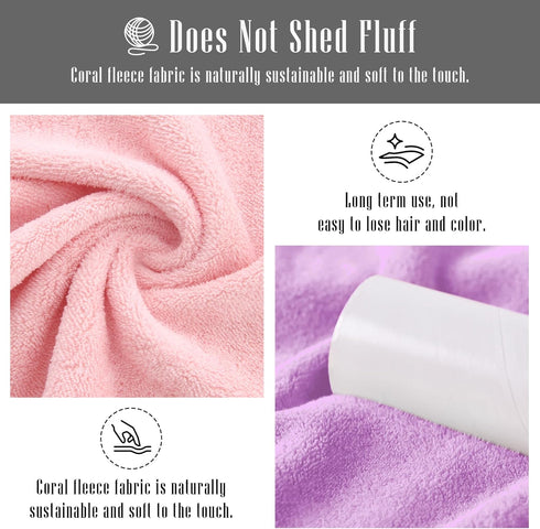 24 Pack 7 9 Inch Kitchen Dishcloths - Does Not Shed Fluff - Reusable Dish Towels, Dish cloths, Super Absorbent Coral