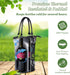 Tirrinia Insulated Wine Gift Carrier Tote, Padded 2 Bottle Wine/Champagne Cooler Bag for Travel