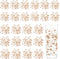 Tondiamo 24 Pcs Artificial Pearl String for Floating Candle, Faux Pearls Beads for Party Decoration