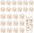 Tondiamo 24 Pcs Artificial Pearl String for Floating Candle, Faux Pearls Beads for Party Decoration