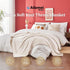 Ailemei Direct Knit Throw Blanket for Bed, Cozy Knitted Throw for Sofa, Office Chair, Fuzzy Couch Decor, Sand