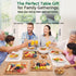 Kitchen(Set 3), Bamboo Cutting Boards for of Wood Cutting Board with Wood Storage Stand, Charcuterie & Chopping Board