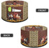 Roosters Dust Cover for Small Kitchen Appliances, Fits Most 6-8 Quart Oval Slow Cookers, Pockets & Top Handle