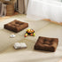 Set 2 4" Giantex of Tufted Patio Cushions, Outdoor Seat Cushions, Waterproof & High Elasticity for Comfortable Sitting