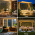 Lights,200 6.5x6.5ft suddus Tangle-Free Curtain LED Hanging Lights with Hooks, Curtain Lights for Bedroom,Christmas
