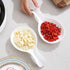 Kyraton Spoon Rest 2 Pack, Plastic Holder for Kitchen Counter, Utensil Rack for Spoons, Tongs, Spatulas