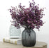 JAKY-Global 6 Bundle Babys Breath Fabric Cloth Artificial Flowers for Wedding Party Decoration (Autumn Purple)