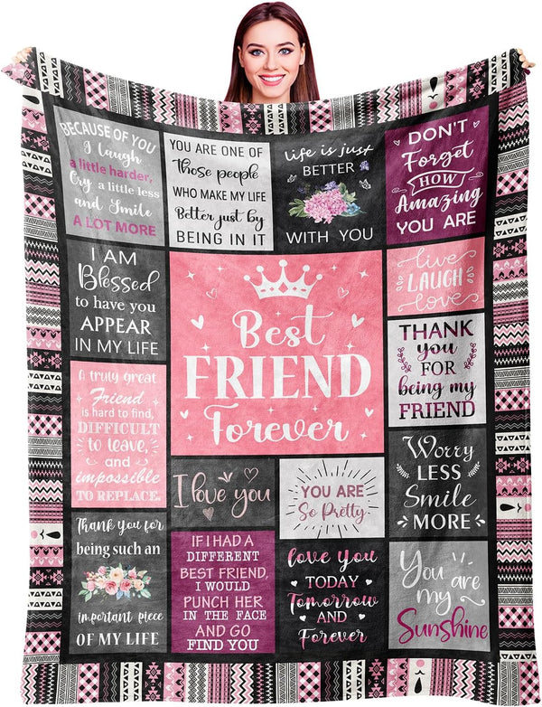 Ivivis Best Friend Birthday Gifts for Women, Christmas & Long Distance Friendship Gifts