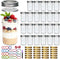 Datttcc Mason Jars 8oz, Canning jars, Half Pint Canning Jars with Regular Airtight