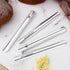 NOLITOY 5pcs Crumb Sweeper, Stainless Steel Scraper for Restaurant Table Bread Cleaning, Waiter Servers Tool