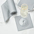 Cotton Cocktail Napkin - Grey - 4.3 x 4.3 in - 50 units per roll