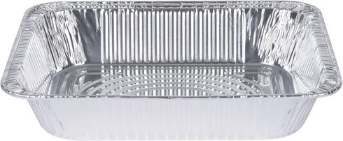 GUSTO [30 Count 9x13 Inch Aluminum Pans, Half Size Deep Steam Foil Pans - Disposable Pans for Baking, Cooking, Heating, Storing and Food Prepping (Formerly Comfy Package) by GUSTO