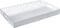 Home Redefined 17.5"x12" Silver Glossy Crocodile Faux Leather Serving Tray Beautiful Modern