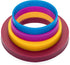 GreenOlive Rolling Pin Guide Ring Spacer Bands, 8 Piece Set, Multicolored Silicone Baking Accessories