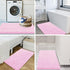 smiry Luxury Chenille Bath Rug 36''x24'', Extra Soft Absorbent Shaggy Bathroom Mat, Machine Washable Non-Slip