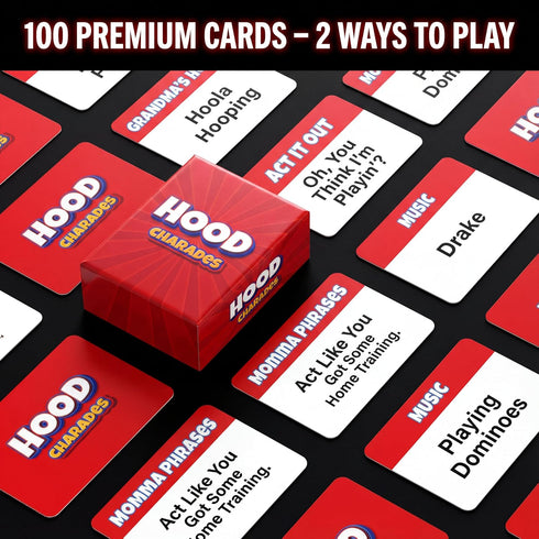 Black Owned Hood Charades Card Games for People Its A Thing Game! Urban Night Trivia Adults But Culture. If You Love