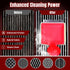 SHINESTAR Grill Brush for Outdoor Grill with Aramid Fiber - Steam Cleaning BBQ Grill Brush and Scraper, Grill Brush