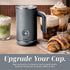 4-in-1 2-Minute COOK WITH COLOR Electric Milk Steamer and Frother - Heating and Frothing, Hot and Cold Foam Maker