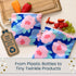 5 Pack Tiny Twinkle Reusable Snack Bags - Machine Washable, PFAS, PVC, BPA, Phthalate-Free Reusable Baby and Toddler