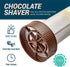 Commercial O'Creme - Chocolate Shaver - Rotary Hand Held Grater and Slicer Device to Make Professional Gourmet Quality