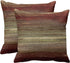 Emvency Set of 2 Throw Pillow Covers, Western Tribal Geometric Brown Southwest Decorative Pillow Case, 18 x 18 Inch