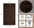 4 Pack 30x54 100% 580 COTTON CRAFT Ultra Soft Bath Towels - Extra Large Bath Towels - Oversized - Absorbent Everyday