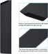 PATIKIL ABS Knife Cover Sleeves for 10" Kitchen Knife, Universal Blade Protector Sheath for Home Kitchen, Black