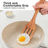 Best Wooden Spatula for Cooking, Teak Wood Utensil Set of 4 for Baking, Mixing, Scraping, Flipping