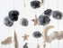 Celestial Crib Mobile with Pom Pom Stars and Clouds - White and Grey