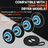 Upgraded Dryer Parts for Sam.sung Dryer, Roller Replacement Kit, Compatible with DV45H7000EW/A2 DV42H5000EW/A3