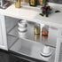 Livelynine Brushed Nickel Peel and Stick Wallpaper, Silver Stainless Steel Contact Paper for Appliances, 15.8x78.8 in