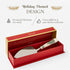 Christmas Tree Cake Server Portmeirion, 10-Inch Stainless Steel Cake Knife with Fine Porcelain Handle, Holiday Dessert