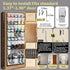 PAULONE 30 3 Closet 69 lbs, Over the Door Organizer with Large Pockets, Sizes of Hangers, Holds up to Hanging Organizer