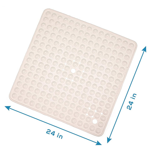 Non-SlipBathMats Shower Mat Without Suction Cups, Made in Italy