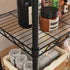 3 Pantry12D 18W 30.7H Golpart Small Tier Shelves Storage Wire Shelving Unit Metal Shelf Adjustable Organizers Storage