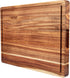 GAOMON 20 Inch Large Acacia Wood Cutting Board 1.5" Thick, Reversible Wooden Cutting