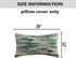 Home Brilliant Lumbar Throw Pillow Covers, Green, 2 Pieces (12 x 20 inches, 30x50 cm), Farmhouse Decorations for Bedding