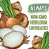 (5 Packs) Seed Needs Onion Seeds for Planting Walla Walla Long Day Onions - Non-GMO Heirloom & Untreated Vegetable